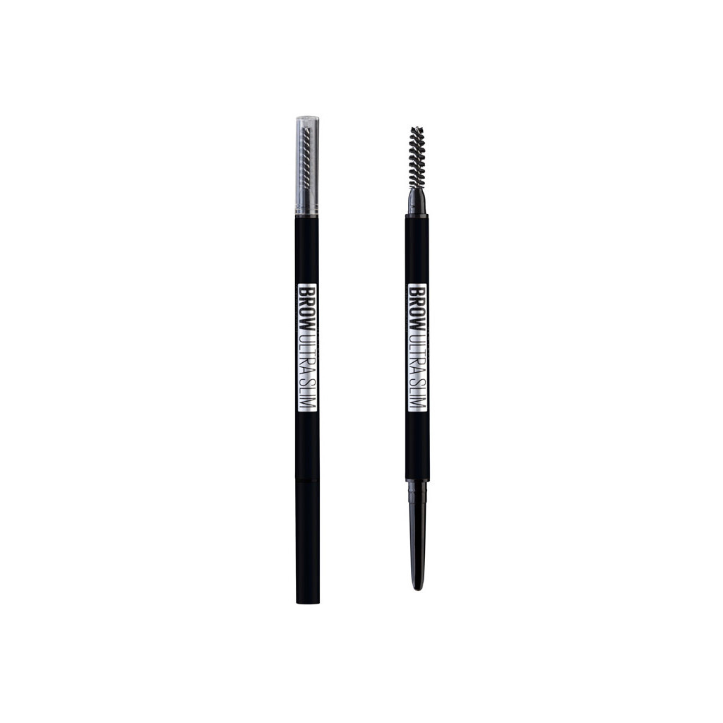 Олівець для брів Maybelline New York Brow Ultra Slim 07 - Black (3600531579494) - изображение 2