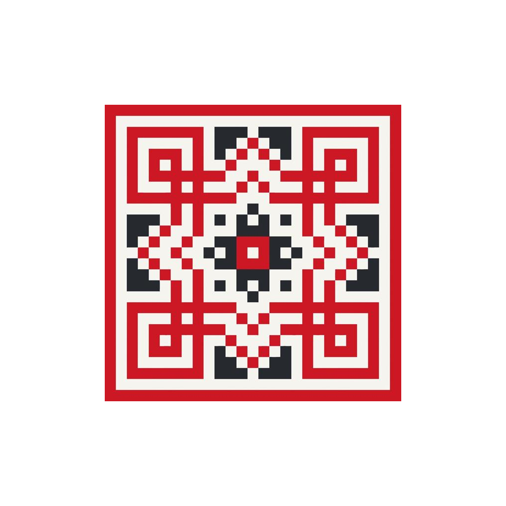 Картина по номерам ArtCraft Український орнамент 30х30 см (13040-AC) - зображення 1