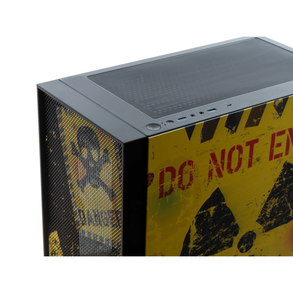 Корпус Vinga Pillar Black Radiation (01230011781) - зображення 4