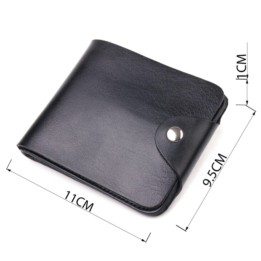 Портмоне Canpellini З натуральної гладкої шкіри Чорне (21573) - зображення 3