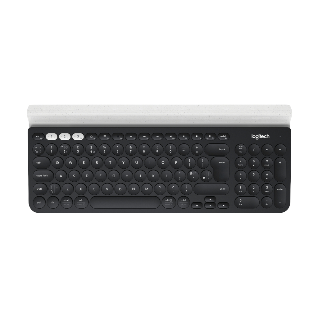 Клавіатура Logitech K780 Multi-Device Wireless UA Dark Gray (920-008042) - зображення 1