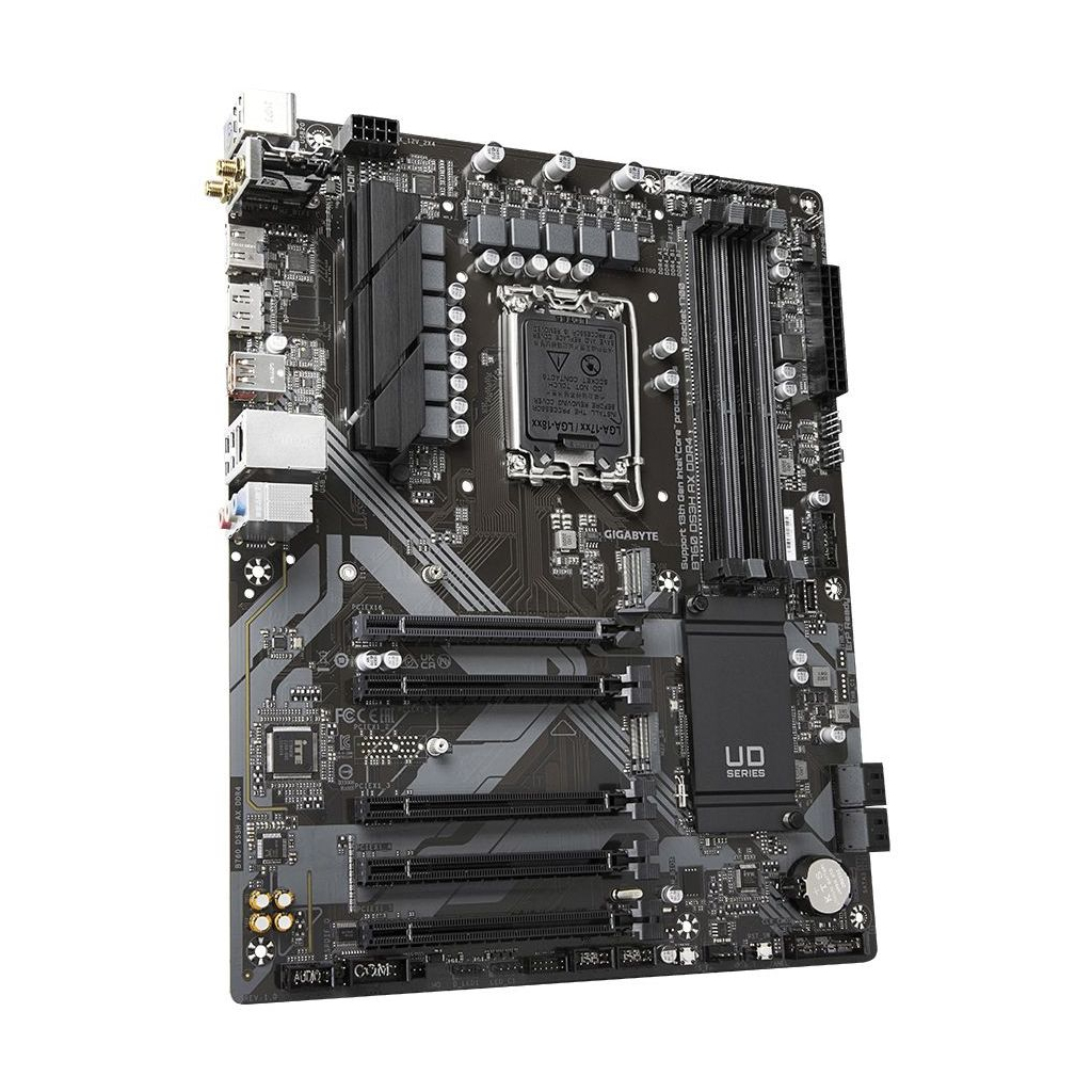 Материнська плата GIGABYTE B760 DS3H AX DDR4 - зображення 3