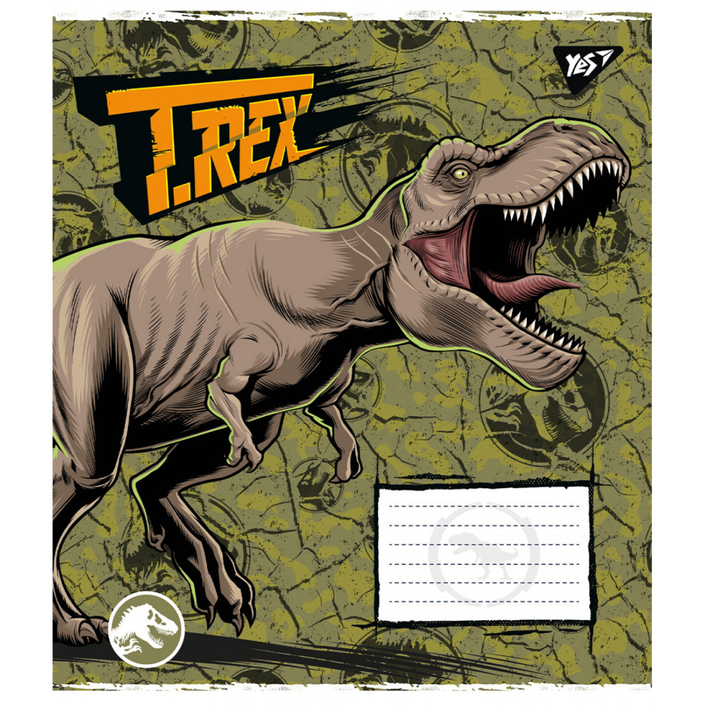 Зошит Yes Jurassic world 12 аркушів лінія (767225) - зображення 4