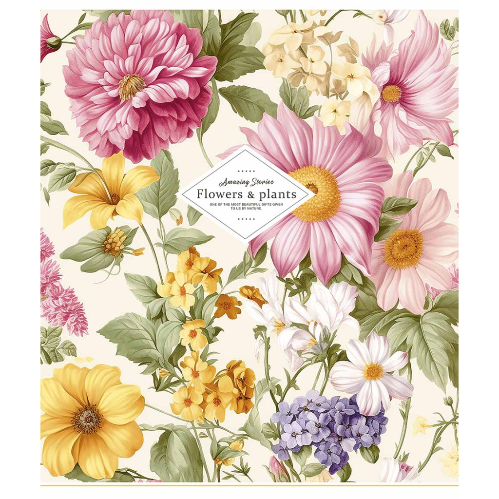 Зошит Школярик Flowers & plants 48 аркушів клітинка (048-3326K) - зображення 3