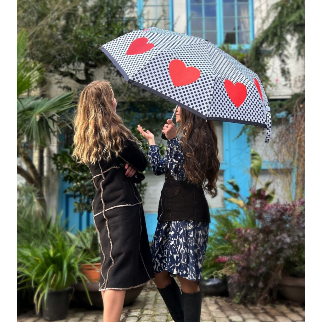 Парасоля Fulton L354-041697 Minilite-2 Love Heart Spot (L354-041697) - зображення 3