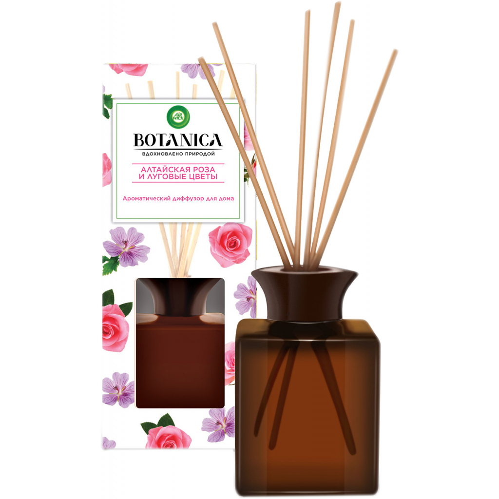 Аромадифузор Air Wick Botanica Алтайська троянда та лугові квіти 80 мл (4640018993695) - зображення 1
