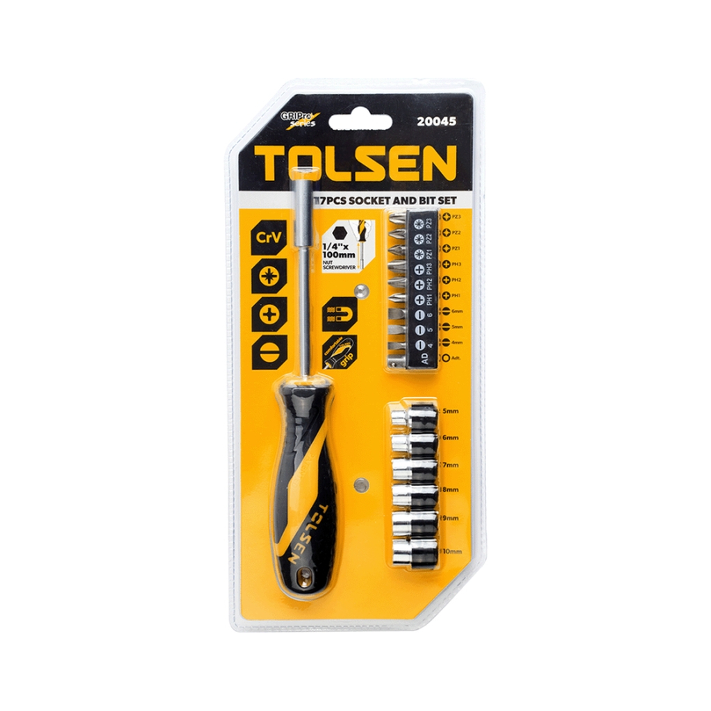 Викрутка Tolsen 17 насадок (20045) - зображення 2