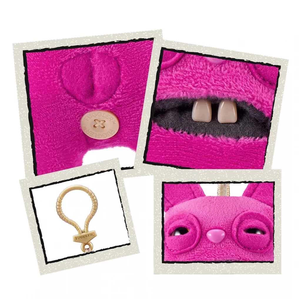 М'яка іграшка Fuggler брелок Рожева Лють (15705D) - зображення 4