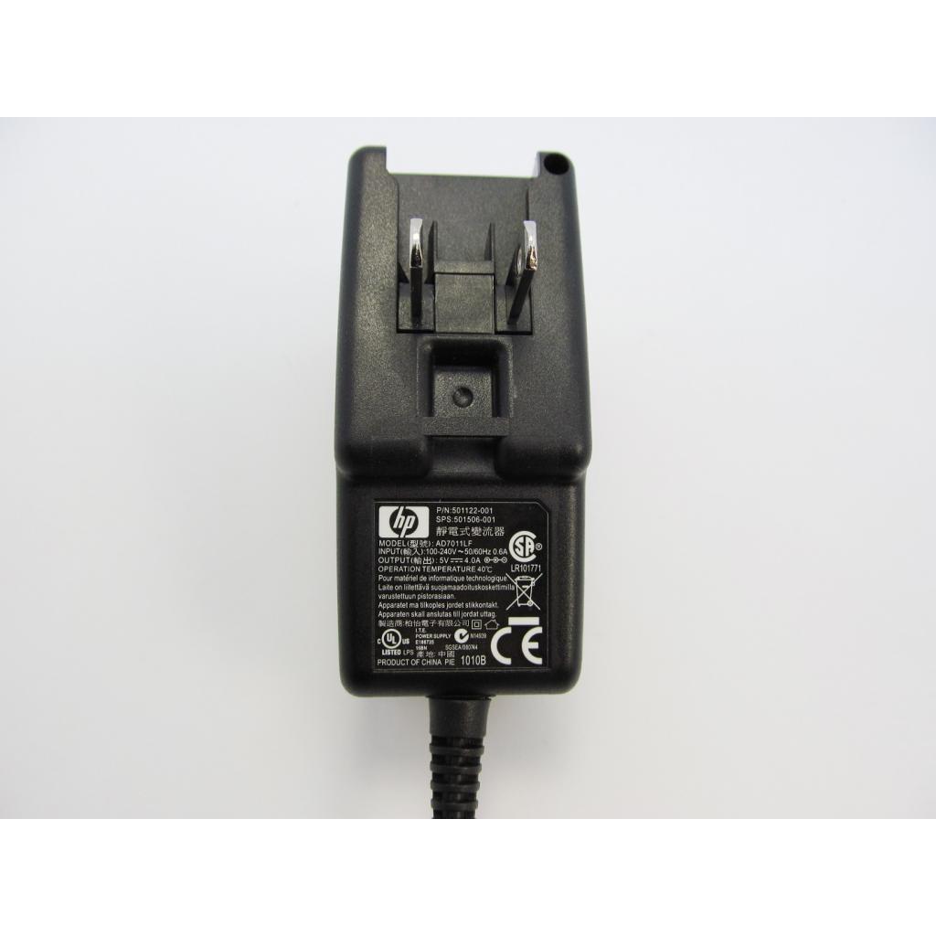 Блок живлення до ноутбуку HP 20W 5V, 4A, разъем 4.0/1.7, wall mount (AD7011LF / A40260) - зображення 4