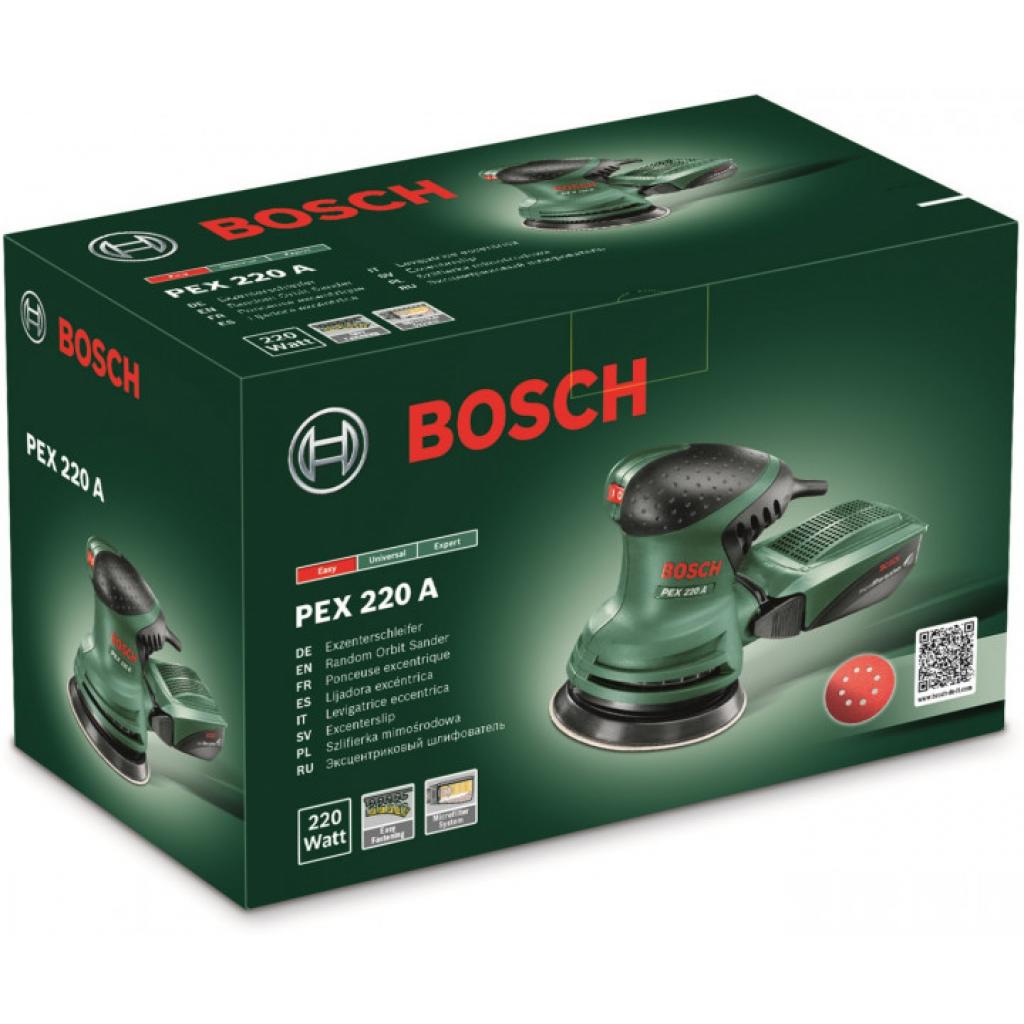Шліфувальна машина Bosch PEX 220 A (0.603.378.020) - зображення 7