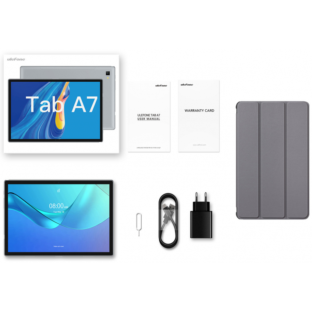 Планшет Ulefone Tab A7 10.1" 4/64GB 4G Space Grey (6937748734192) - зображення 9