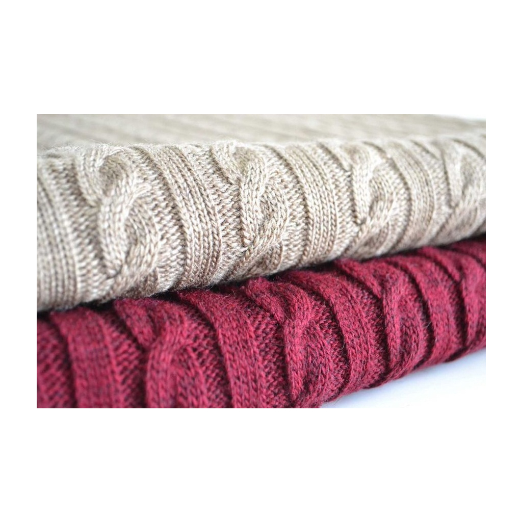 Плед Прованс SOFT коси Бордо 200х220 см (4823093410329) - зображення 2