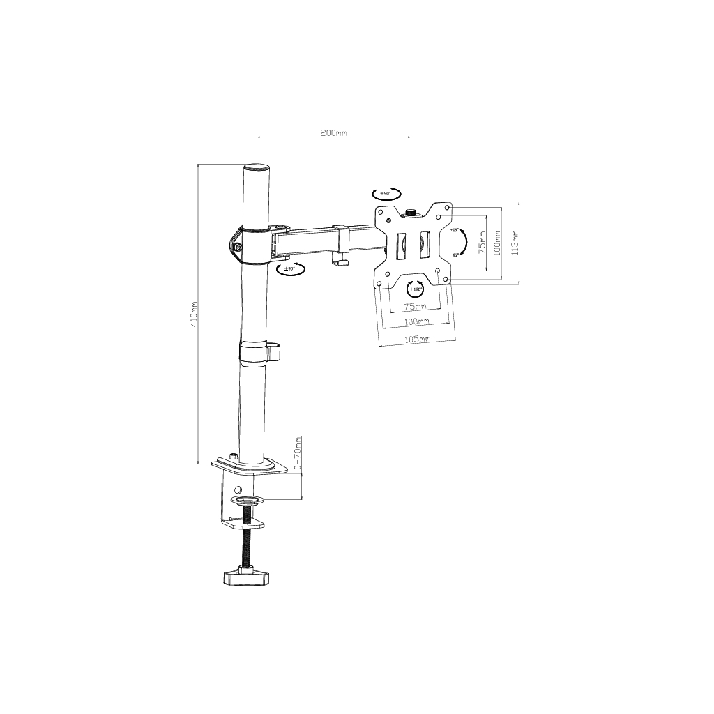 Кронштейн Vinga TD31-1051 - зображення 7