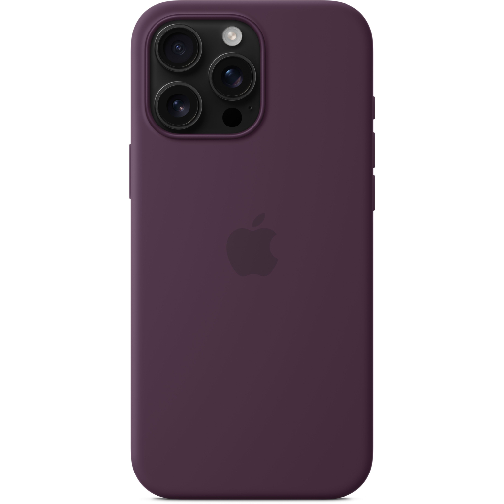 Чохол до мобільного телефона Apple iPhone16 Pro Max Silicone Case with MagSafe - Plum (MYYW3ZM/A) - зображення 4