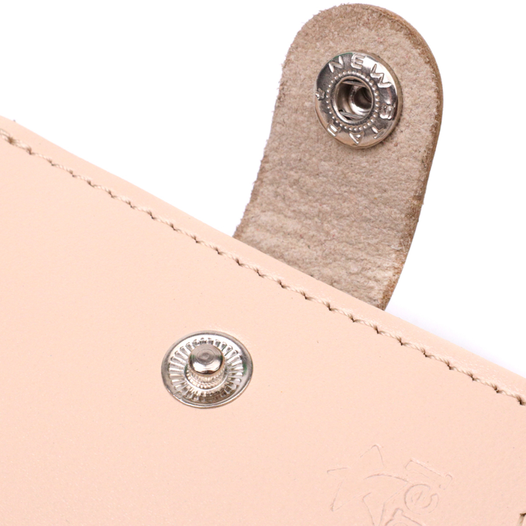 Гаманець Shvigel Шкіряний Молочний (16623) - зображення 5