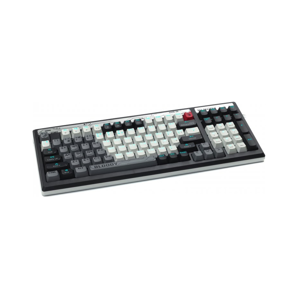 Клавіатура A4Tech Bloody B950 RGB LK Libra USB Warrior Grey (4711421995450) - зображення 2