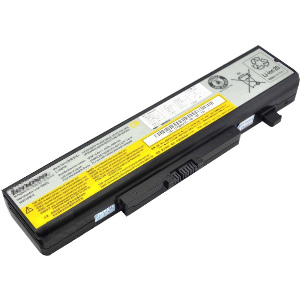 Акумулятор до ноутбука Lenovo IdeaPad Y480 L11M6F01 5600mAh (62Wh) 6cell 11.1V Li-ion (A41718) - зображення 2