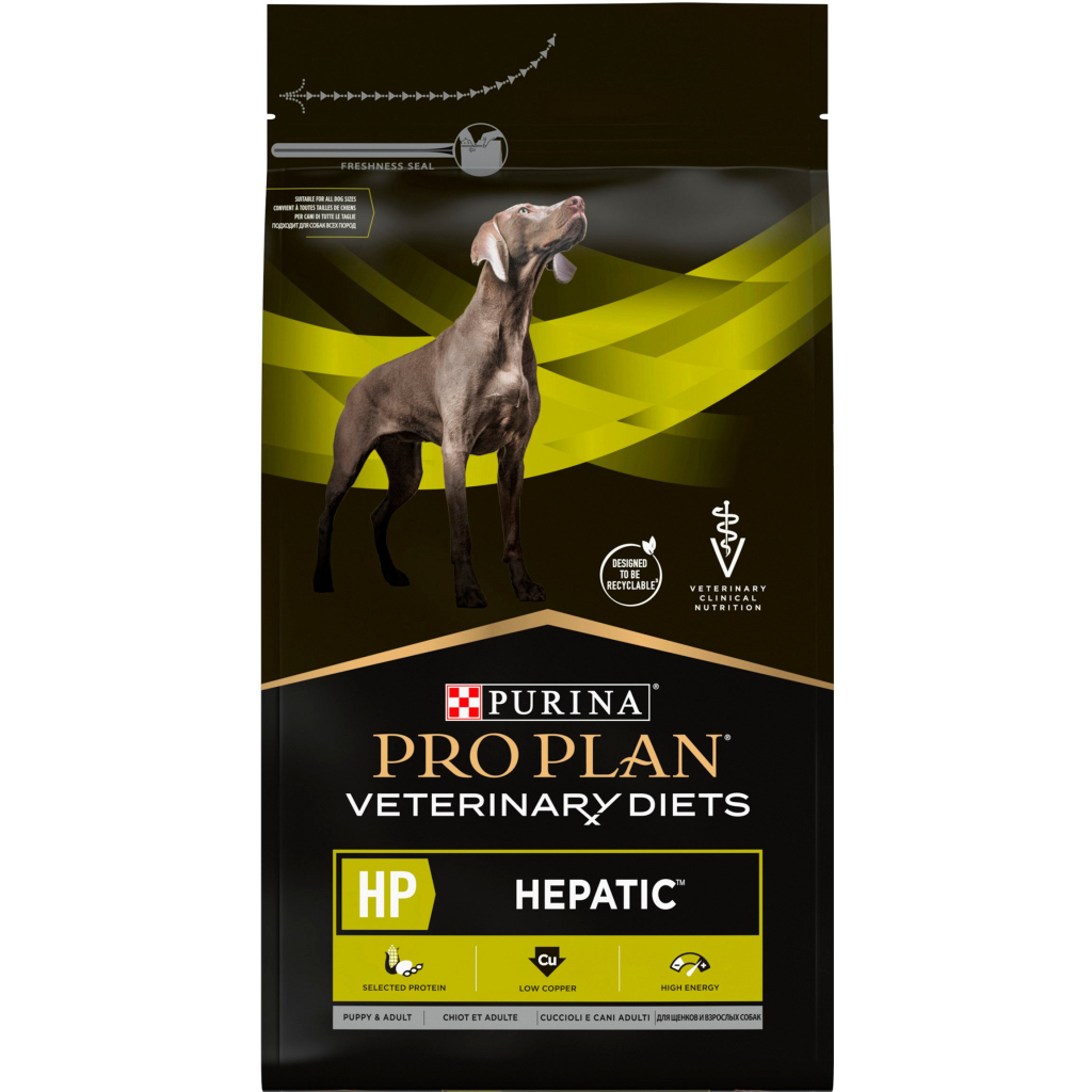 Сухий корм для собак Purina Pro Plan Veterinary Diets HP Hepatic Для підтримання функції печінки при хронічній печінковій недостатності 3 кг (7613034996312) - зображення 3