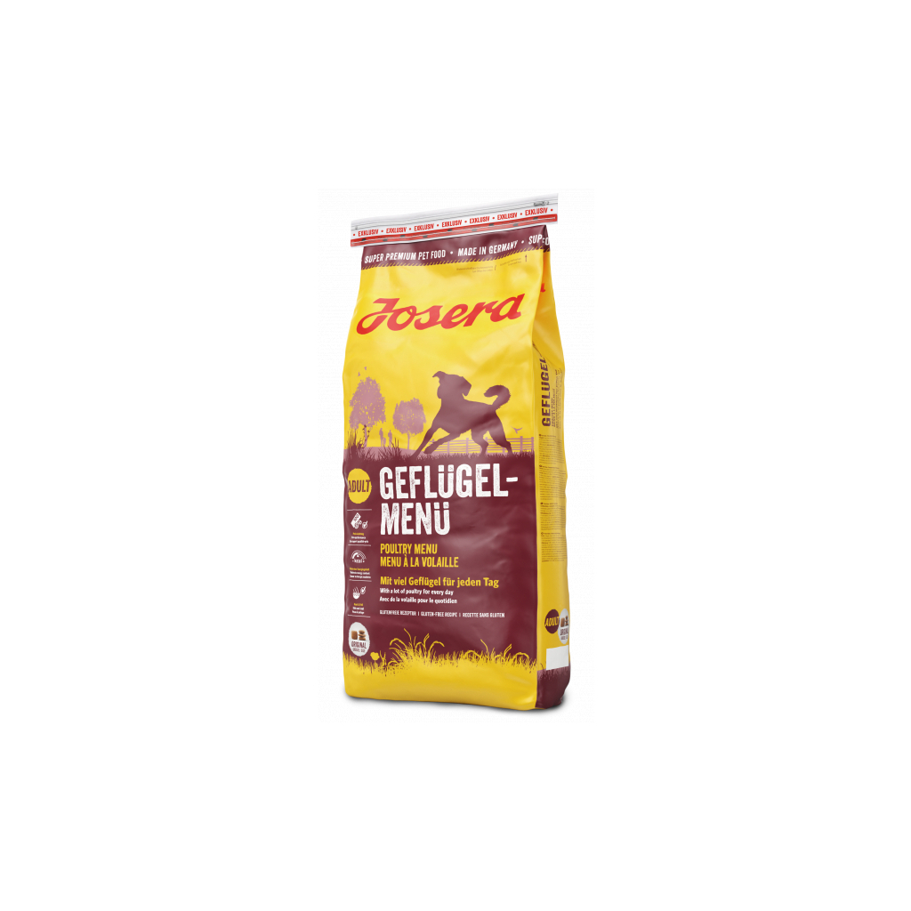 Сухий корм для собак Josera Geflugel Menu 15 кг (4032254741633) - зображення 1