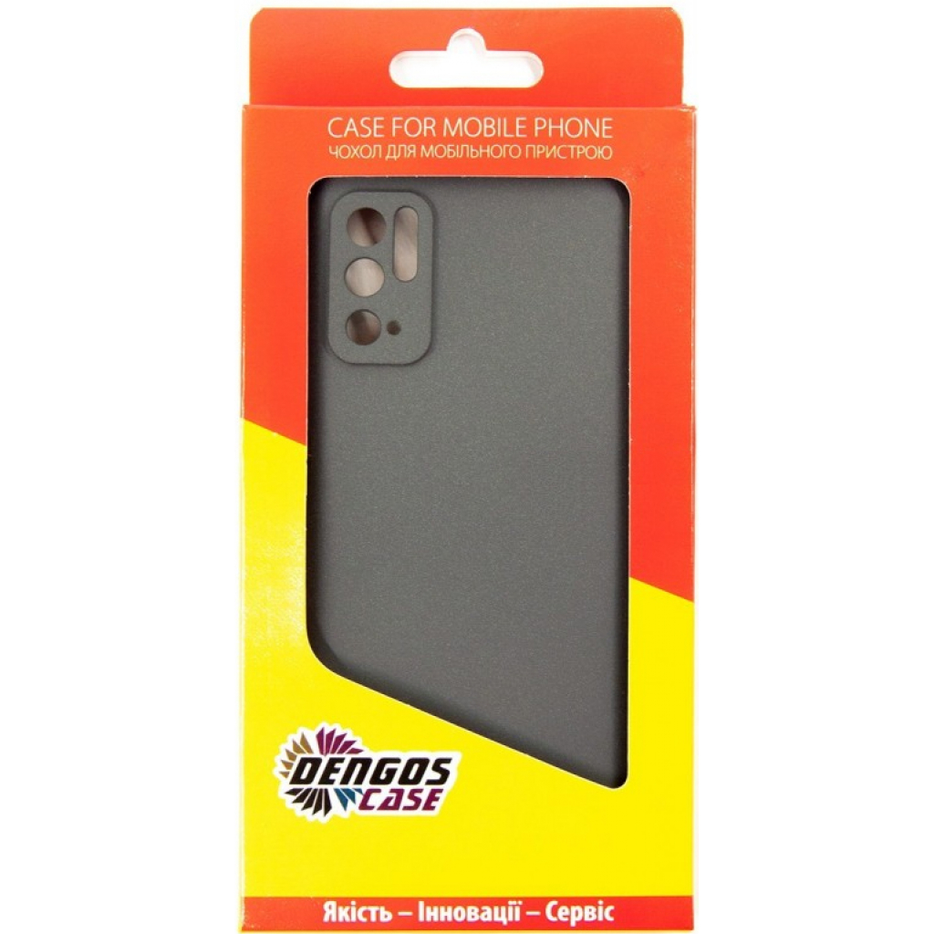 Чохол до мобільного телефона Dengos Carbon Xiaomi Redmi Note 10 5G (grey) (DG-TPU-CRBN-127) - зображення 2