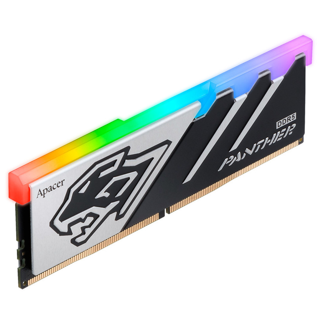 Модуль пам'яті для комп'ютера DDR5 16GB 5200 MHz Panther RGB Apacer (AH5U16G52C5229BAA-1) - зображення 2
