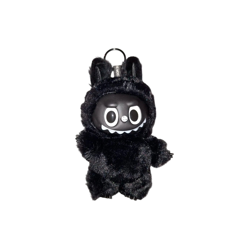 М'яка іграшка No Brand сюрприз Labubu, 17 см, чорна, непрозорий пакет, коробка (YT42514) - зображення 1