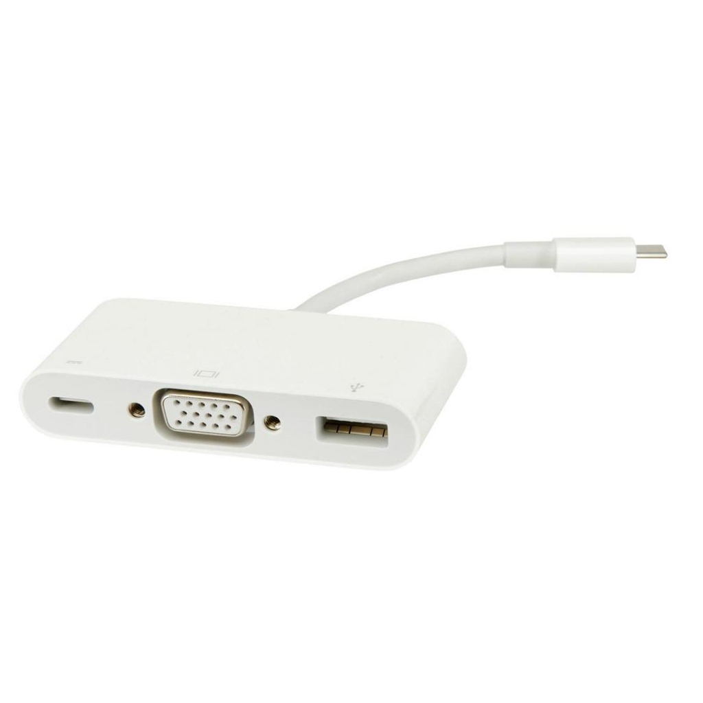 Порт-реплікатор Apple USB-C to VGA Multiport Adapter (MJ1L2ZM/A) - зображення 2