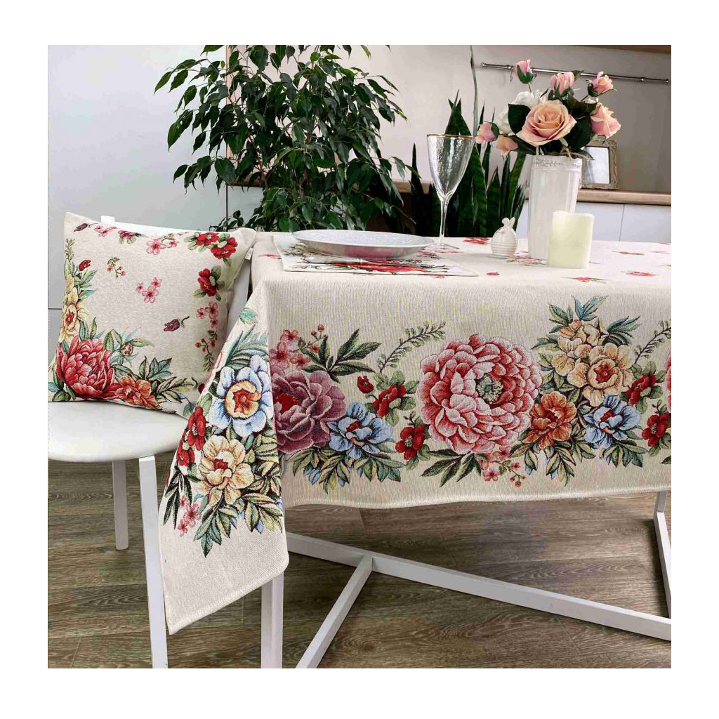 Наволочка Прованс декоративна гобеленова Alegria 45х45 см (21673) - зображення 4