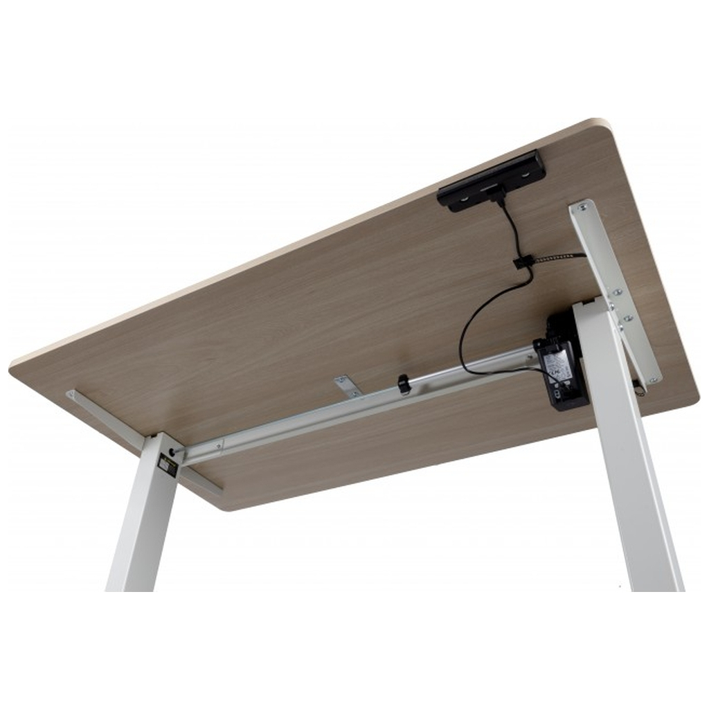 Комп'ютерний стіл Barsky StandUp Home white (BSTh-02) - зображення 6