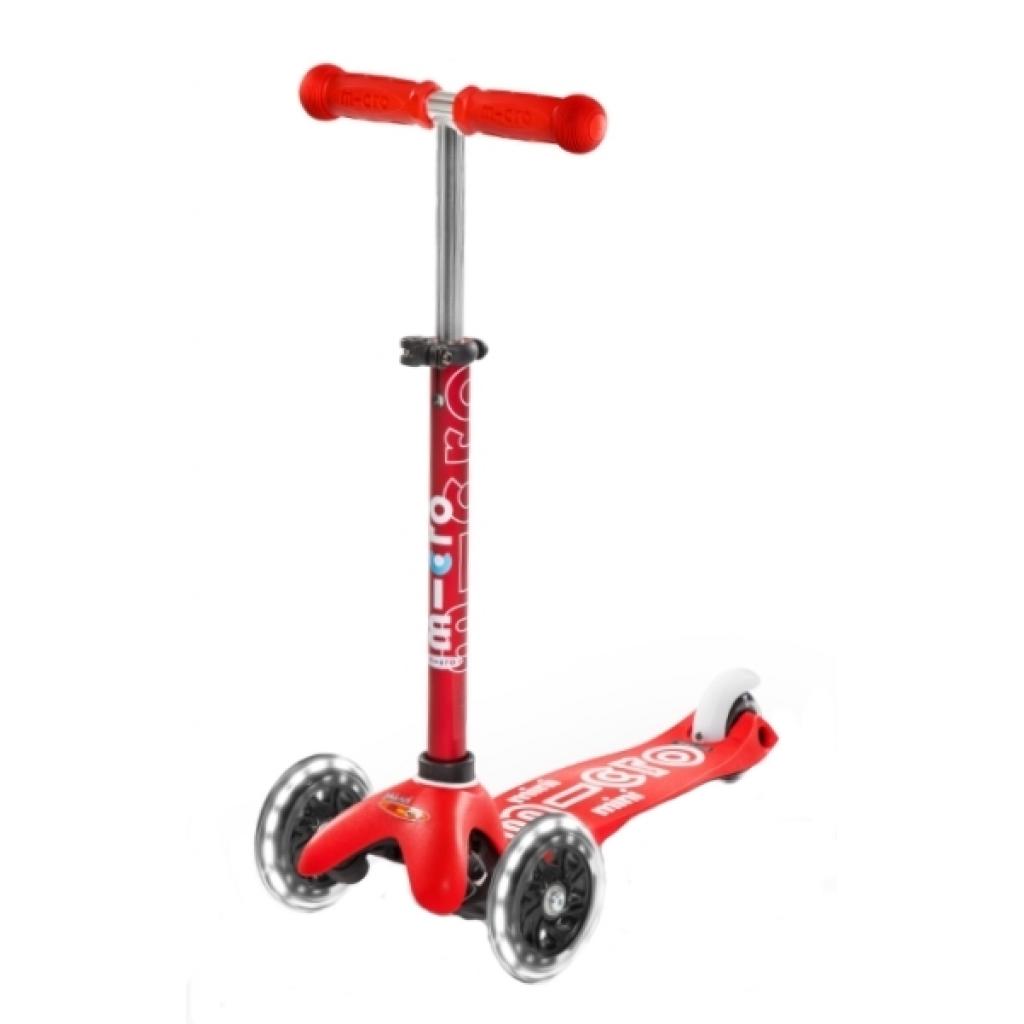 Самокат Micro Mini Deluxe Red LED (MMD052) - зображення 1