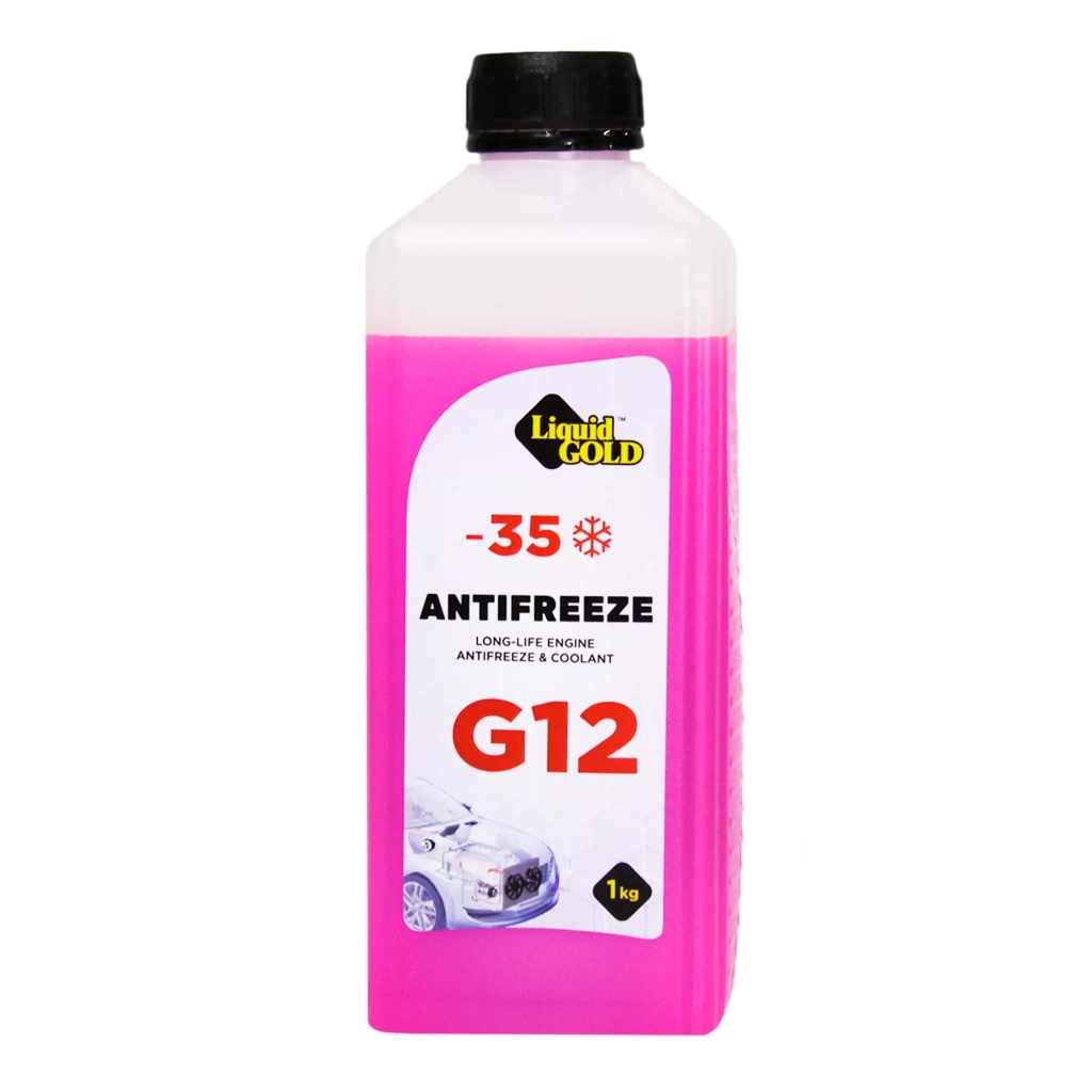 Антифриз Liquid Gold G12 -35°C Червоний 1 л (300474) - зображення 1