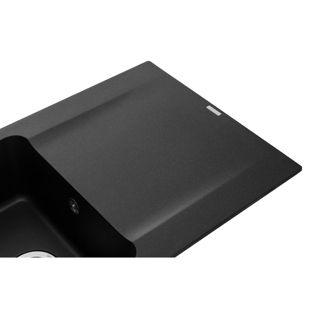 Мийка кухонна GRANADO VIGO black shine (gr1401) - зображення 3