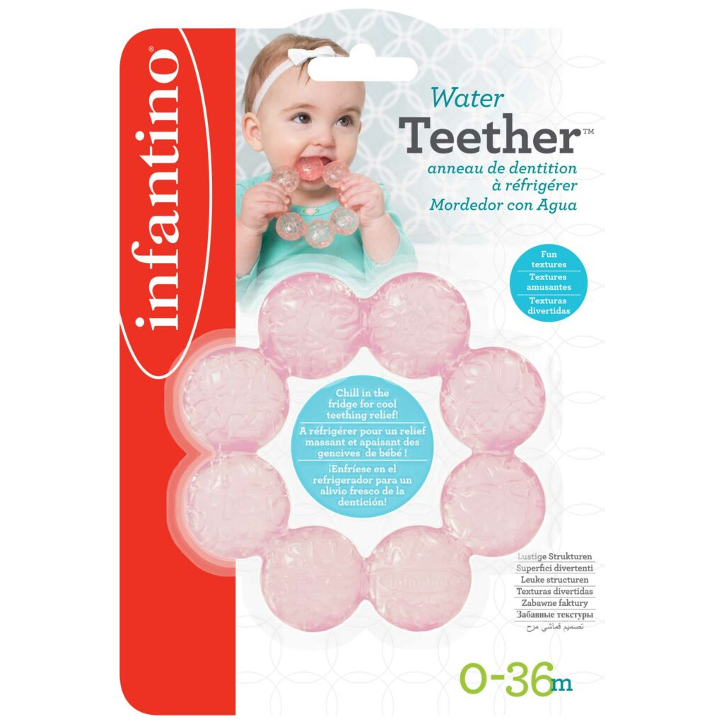 Прорізувач Infantino з водою, рожевий (206301I) - зображення 3