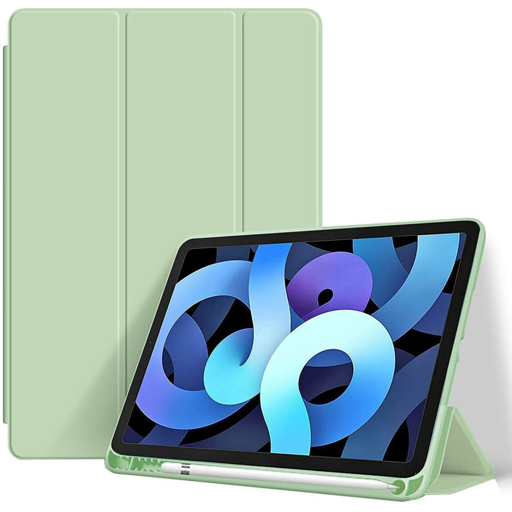 Чохол до планшета BeCover Tri Fold Hard TPU Apple iPad Air (4/5) 2020/2022 10.9" Green (711107) - зображення 2
