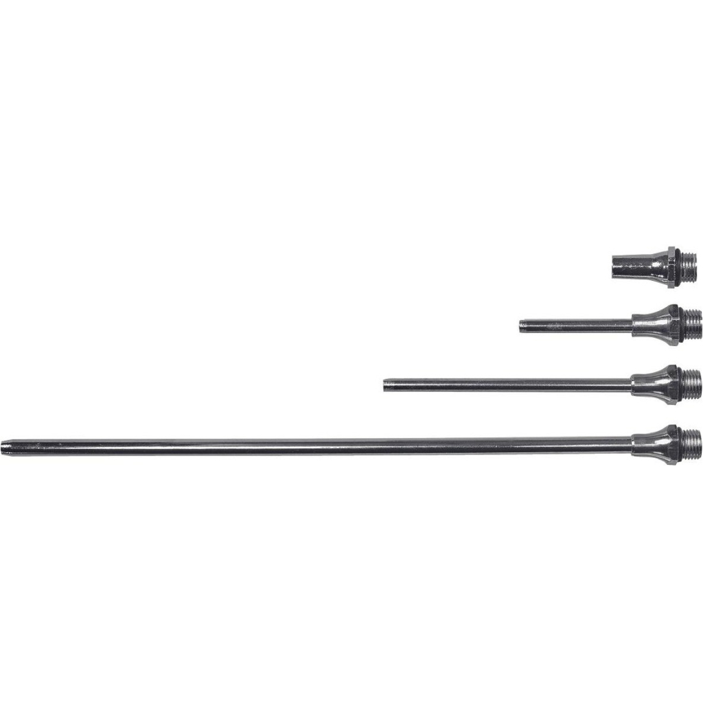 Пістолет для продувки Einhell з насадками 4шт, 20/50/95/220мм, 8бар (4132762) - зображення 3