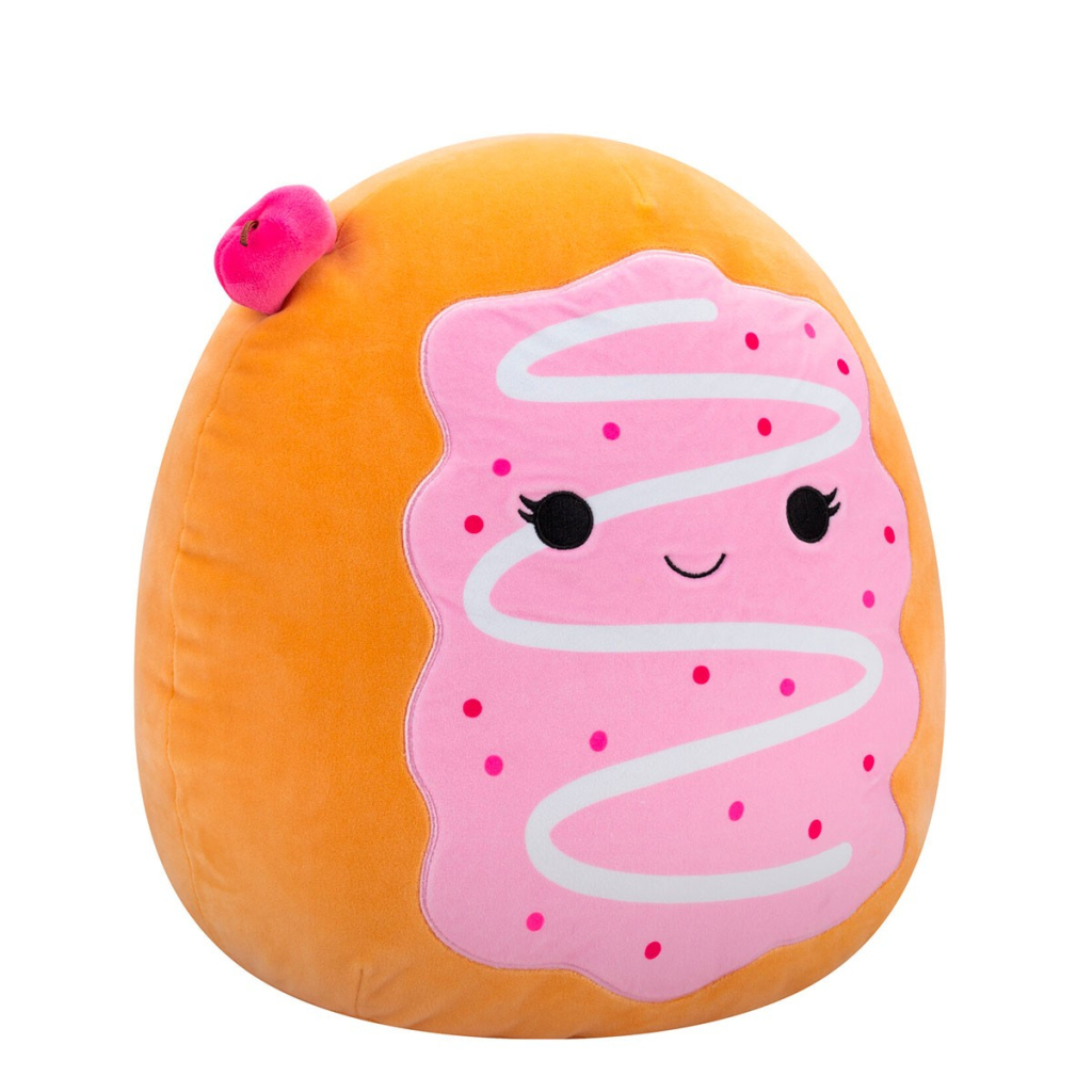М'яка іграшка Squishmallows Вишневий пончик Перл 36 см (SQCR06742) - зображення 6