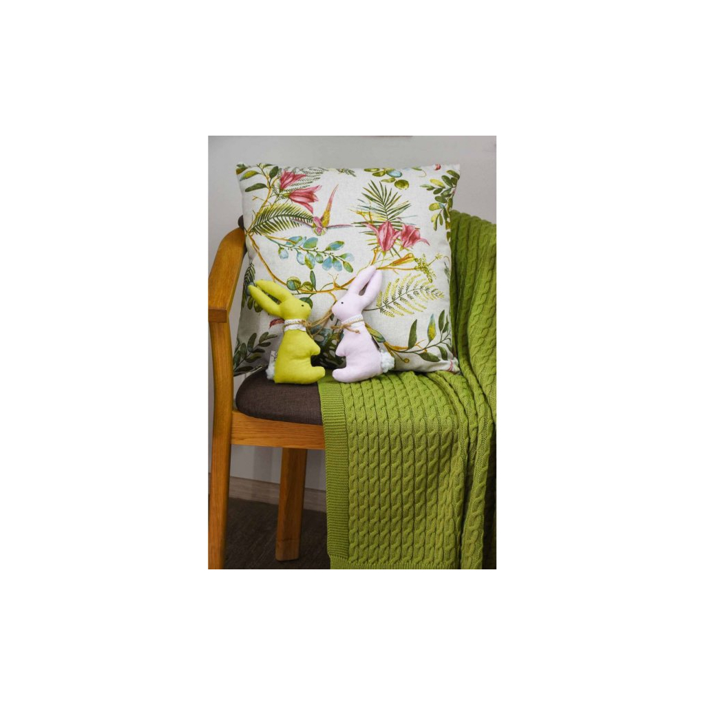 Наволочка Прованс декоративна 45х45 см Villa квіти (4823093445215) - изображение 3