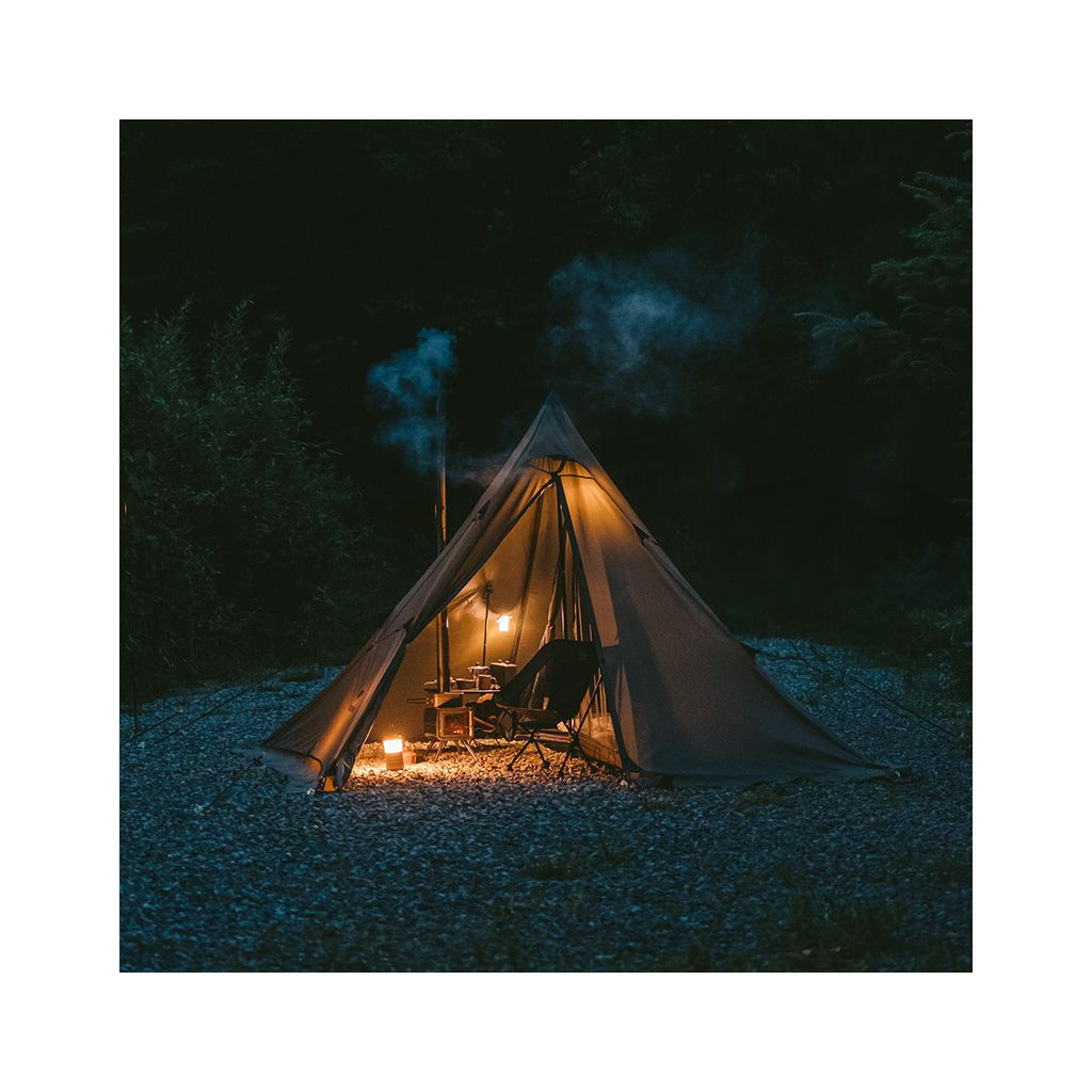 Намет Naturehike із гострою верхівкою CNK2300ZP025 коричневий (6976023922534) - зображення 10