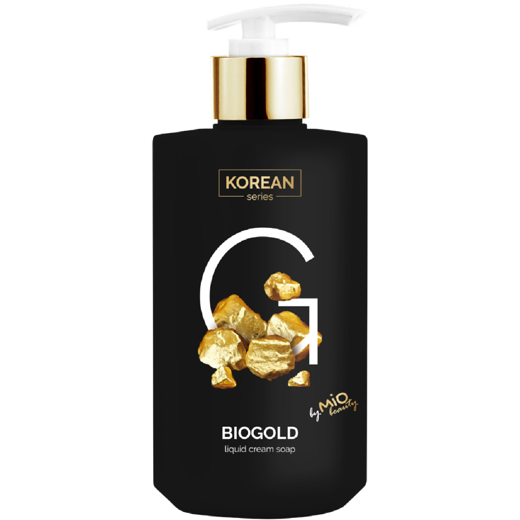 Рідке мило Mio Beauty BioGold Біозолото 400 мл (4820195506486) - зображення 1
