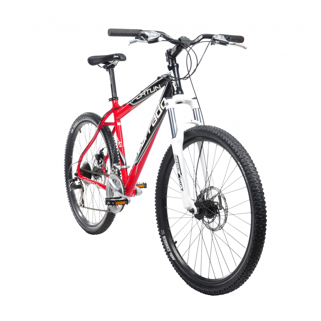 Велосипед Corrado Fortun 26" рама-21" Al Black/Red (0311-К-21) - зображення 7