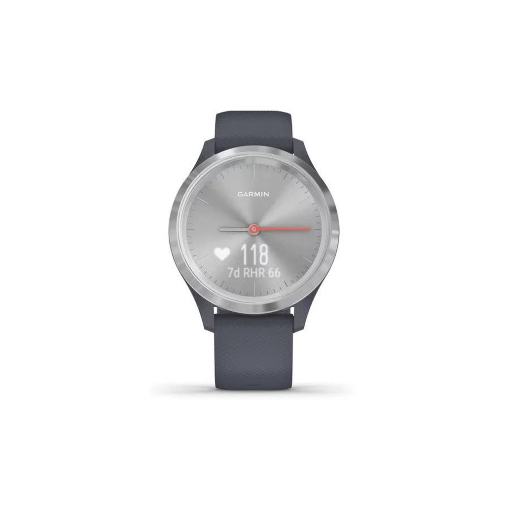 Смарт-годинник Garmin vivomove 3S, Silver, Granite Blue, Silicone (010-02238-00) - зображення 7
