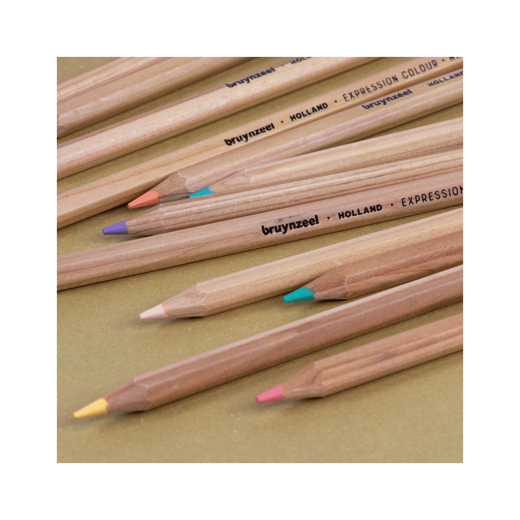 Олівці кольорові Bruynzeel EXPRESSION PASTEL, 12 кольорів (8712079468415) - изображение 8