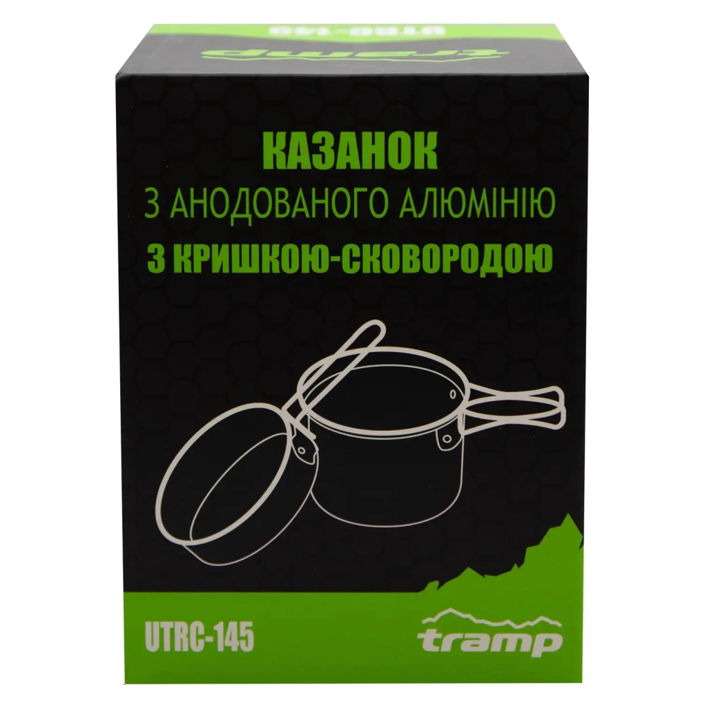 Набір туристичного посуду Tramp 0,9 + 0,5 л (UTRC-145) - зображення 12