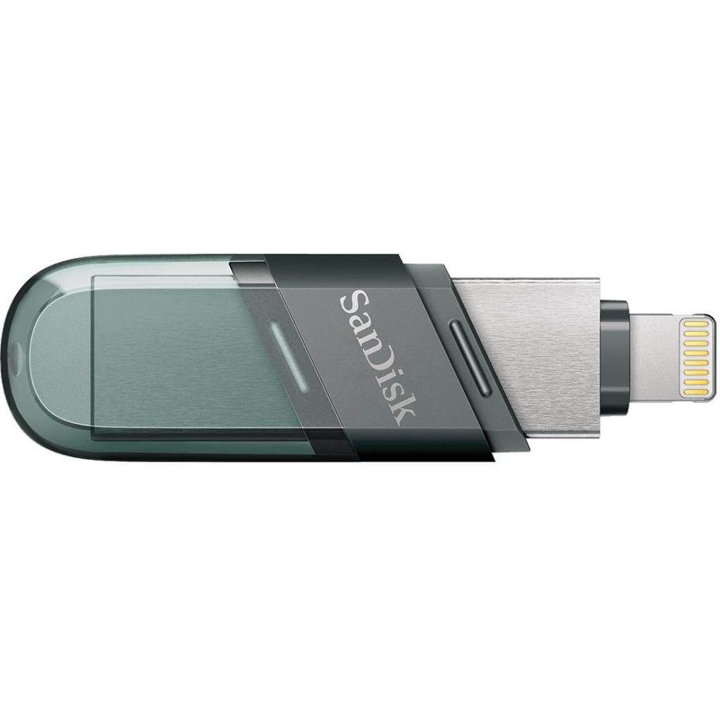 USB флеш накопичувач SanDisk 128GB iXpand USB 3.1/Lightning (SDIX90N-128G-GN6NE) - зображення 2