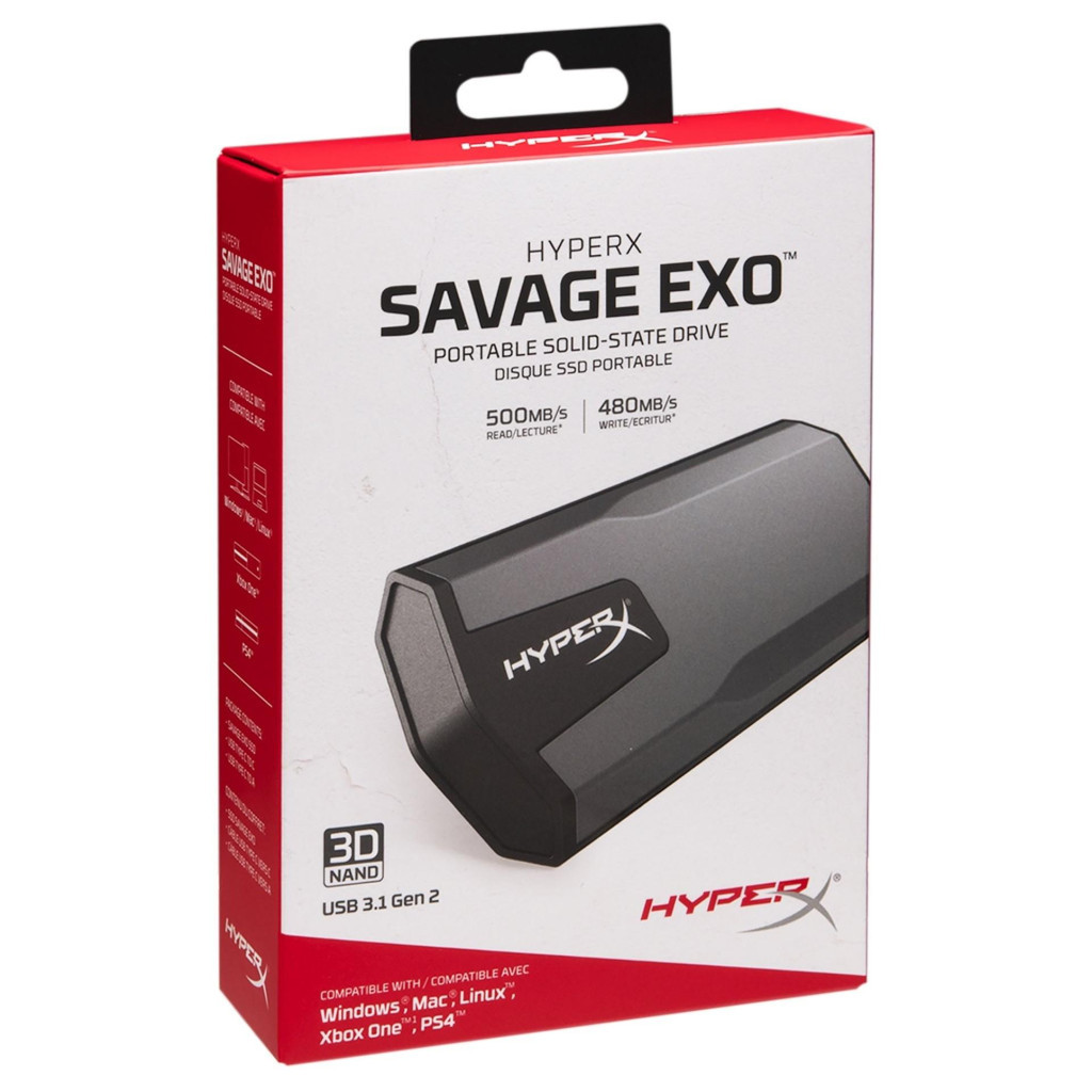 Накопичувач SSD USB 3.1 480GB HyperX (SHSX100/480G) - зображення 5