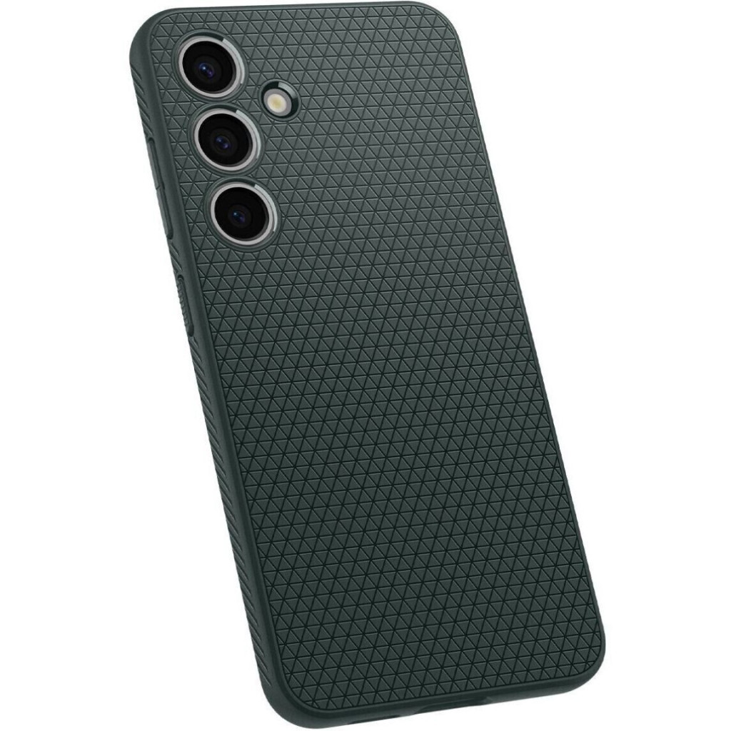 Чохол до мобільного телефона Spigen Samsung Galaxy S24+, Liquid Air, Abyss Green (ACS07328) - зображення 2