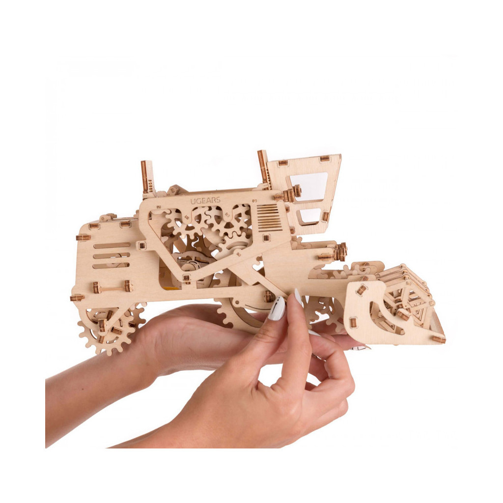 Конструктор Ugears Комбайн (6075906) - зображення 5