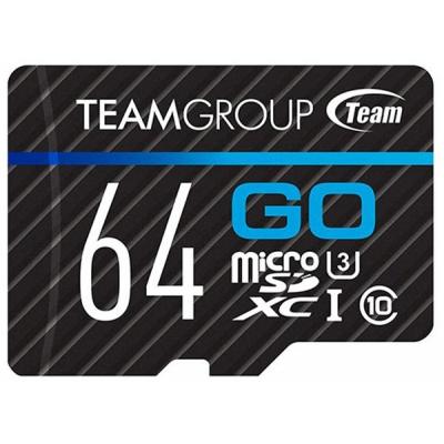 Карта пам'яті Team 64GB microSD Class 10 UHS-I/U3 Go (TGUSDX64GU303) - зображення 2