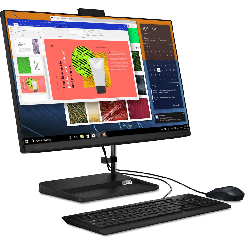 Комп'ютер Lenovo IdeaCentre AiO 3 24ALC6 / Ryzen3 7330U (F0G100UUUO) - зображення 11