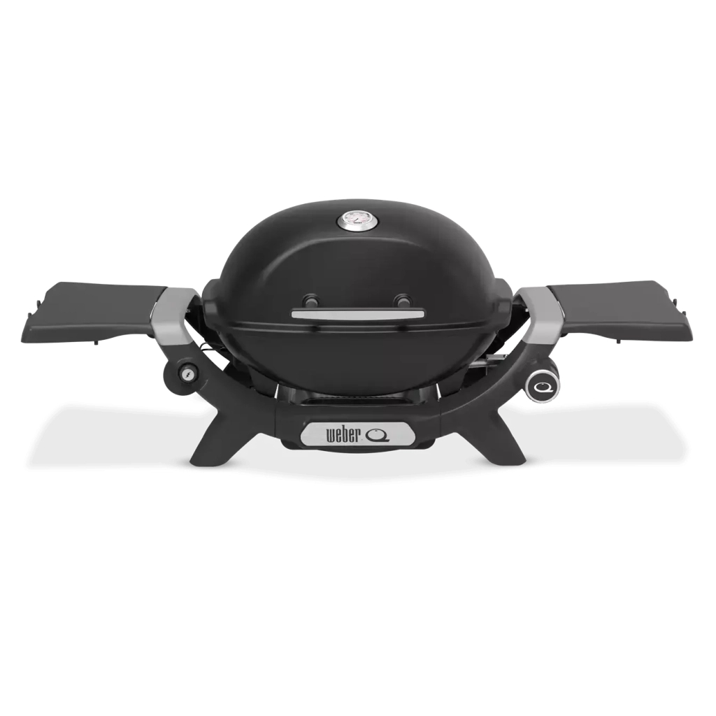 Гриль-барбекю Weber Q1200N з бічними столиками Black (1501070) - изображение 1
